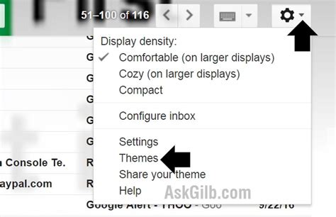 How To Change Gmail Theme Background