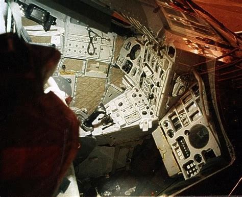 Inside The Gemini Capsule Ruimtevaart Ruimteschip Vliegen