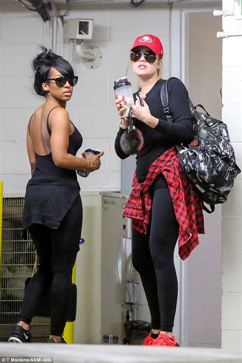 Khloe Kardashian Hits The Gym After Jetting Home From Australia Daily