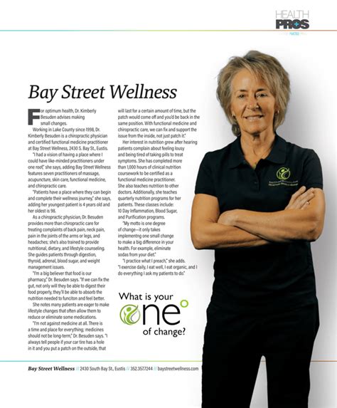 Functional Medicinenutrition Bay Street Wellness