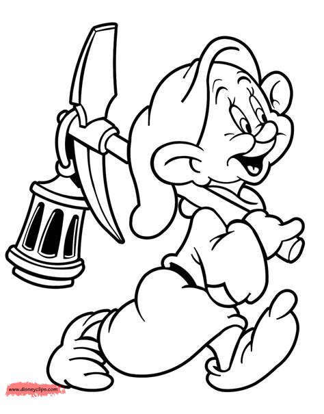 Beginner dinosaur coloring can consist of only one or two elements such as pores. Dopey #dopey, #snowwhite | Disney coloring pages, Coloring ...