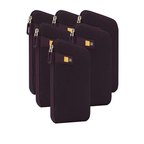 6 Pack Case Logic Durable 7 Inch Tablet Sleeve Fits Kindle Fire Purple