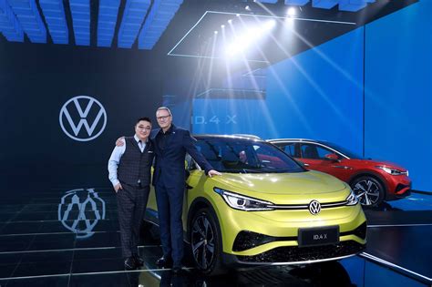 Saic Volkswagen Reveals The Id4 X For China With Different Front And