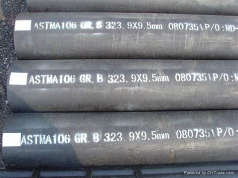 ASTM A Grade B Seamless Carbon Steel Pipe For High Temperature Service Pipe Fittings