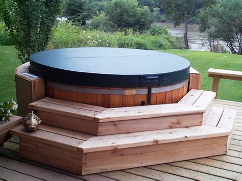 Pin By Erica P On Remodel Backyard Hot Tub Outdoor Hot Tub