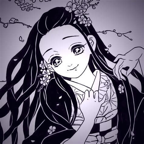 Nezuko Kamado PerfectDemon KimetsuNoYaiba DemonSlayer Anime Manga Colored Icons Anime