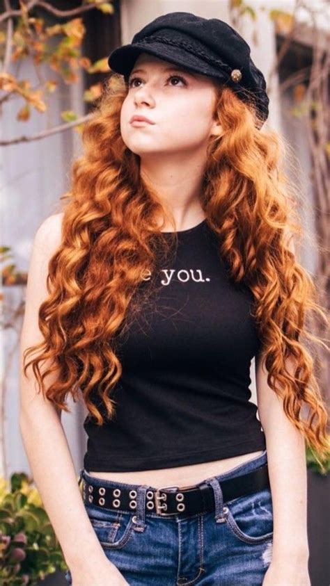 Gingerlove Francesca Capaldi Pretty Redhead Long Red Hair Girls With Red Hair Long Curly