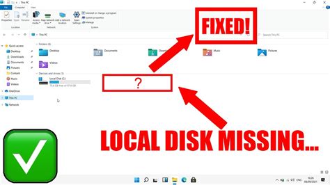 D Drive Not Showing In Windows 11 10 7 Hard Drive Missing How To