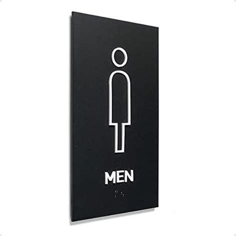 Kubik Letters Restroom Sign Restroom Signs For Business Ada Unisex