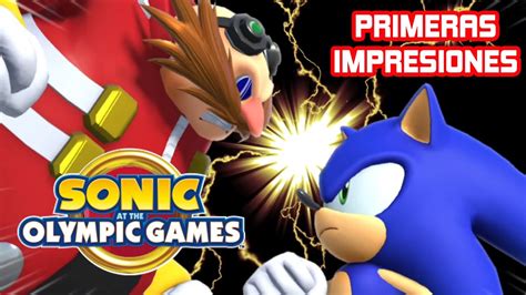 ¡primeras Impresiones Sonic En Los Juegos Olímpicos Tokyo 2020 Youtube