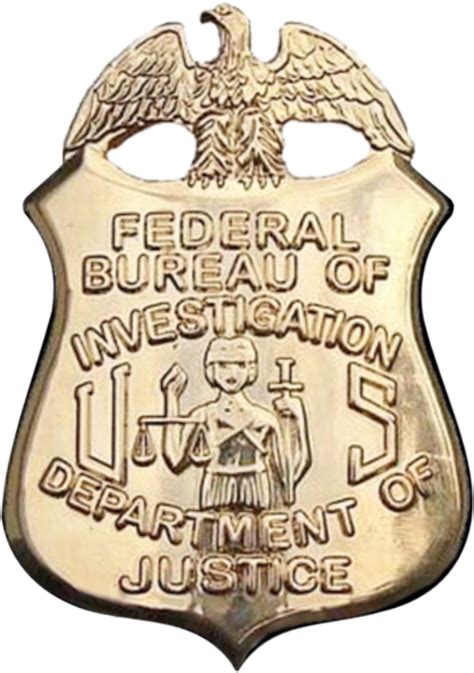 Download Badge Of A Federal Bureau Of Investigation Special Fbi Badge