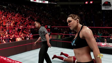 Wwe 2k19 Carmella Vs Ronda Rousey Halloween Havoc Ppv Universe Mode