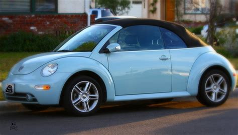 Heaven Blue Metallic Volkswagen Beetle Convertible 2010 20 Flickr