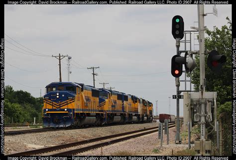 Fwwr 2036 Fort Worth And Western Railroad Emd Sd60m In