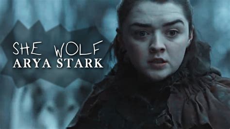 Arya Stark She Wolf 8x04 Youtube