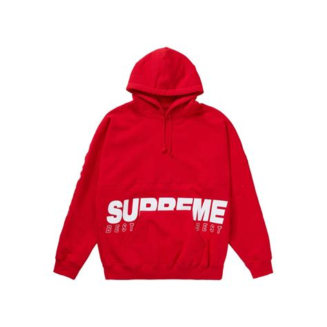 Supreme Best Of The Best Hooded Sweatshirt Redsupreme Best Of The Best