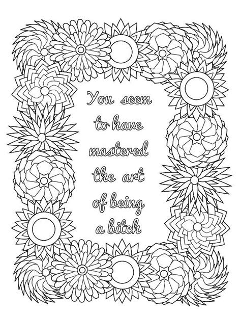 Adult swear word coloring book! Pin on coloring pages