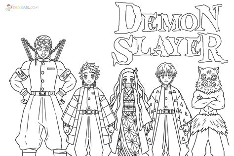 Tanjiro Kamado Demon Slayer 20 Coloring Page Anime Coloring Pages