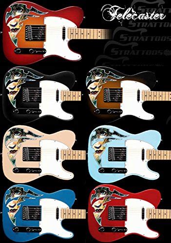 Strattoos Guitar Inlay Stickers Cool Guitar Stickers And Decals To