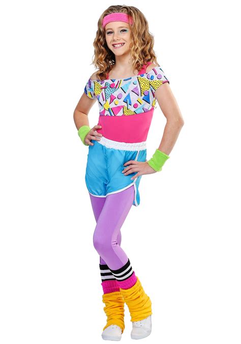 Toddler 80s Workout Costume