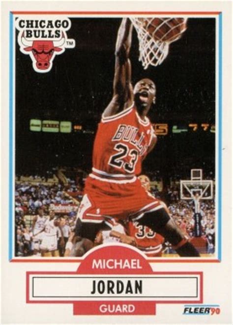 We've put together a list with 10 of the most expensive 90's basketball cards, with lots of info about each one, including how and why they cost so much. 1990 Fleer Michael Jordan #26 Basketball Card Value Price Guide