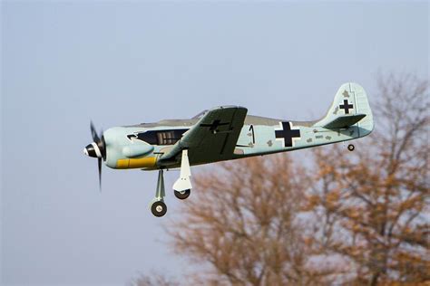 Dynam Focke Wulf Fw 190 1270mm Wingspan Epo Warbird Rc Airplane Pnp