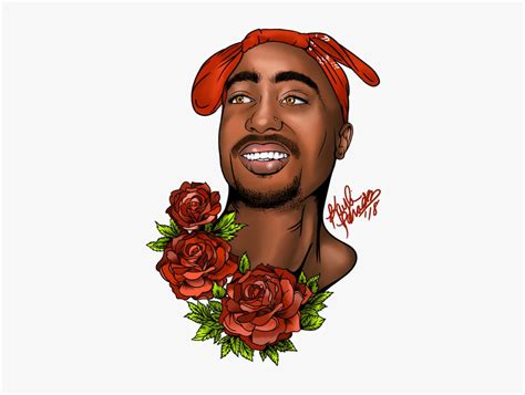 Tupac Shakur Png Images Transparent Free Download Cartoon Drawings Of