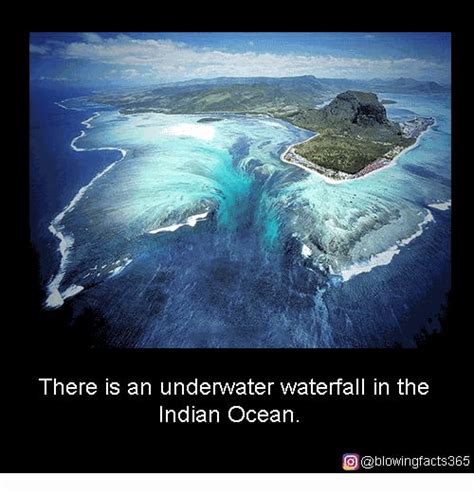Underwater Waterfall In The Indian Ocean 9gag