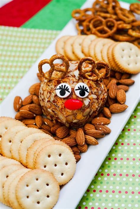 Make This Cute Reindeer Cheese Ball For Your Holiday Gatherings Foodtalk