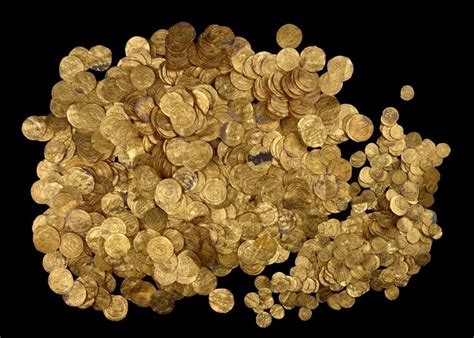 Massive Trove Of Ancient Gold Coins Found Off Coast The Times Of Israel