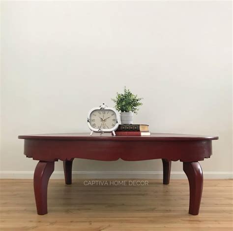 Maybe you would like to learn more about one of these? Massive Coffee Table in Brick Red | General Finishes ...