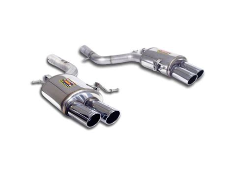 Best Exhaust Supersprint Bmw F10 F11 550i Rear Exhausts Quad 90mm