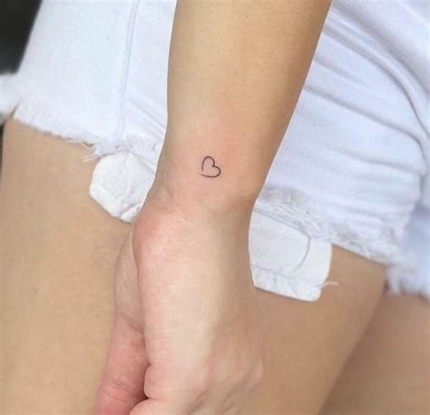 Minimalist Tattoo Tiny Heart Tattoos Delicate Tattoos For Women