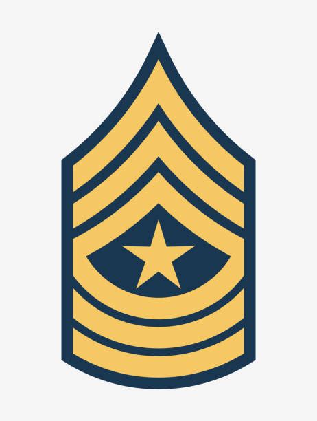 Royalty Free Sergeant Major Military Rank Clip Art Vector Images