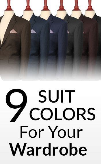 suit color combinations chart