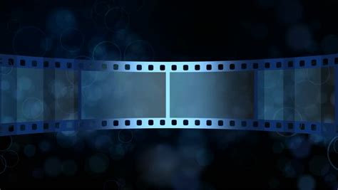 Abstract Blue Motion Background With Stock Footage Video 100 Royalty