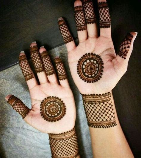 Tasmim Blog Simple Mehndi Designs For Front Hand Fingers