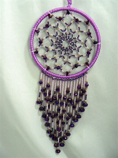 Beaded Dream Catcher 6200 Via Etsy Faceted Glass Glass Beads