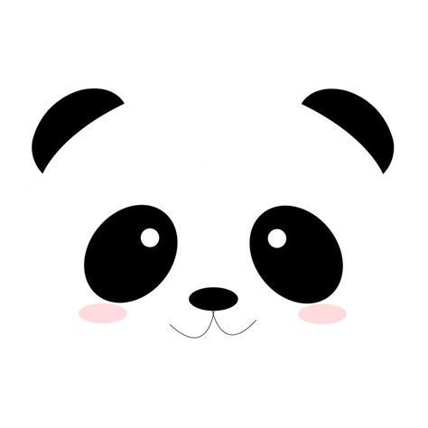 Cute Panda Face Free Stock Photo By Buzzz001 On