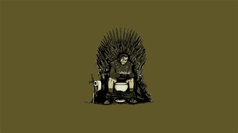 Minimalistic Funny Artwork Game Of Thrones Simple