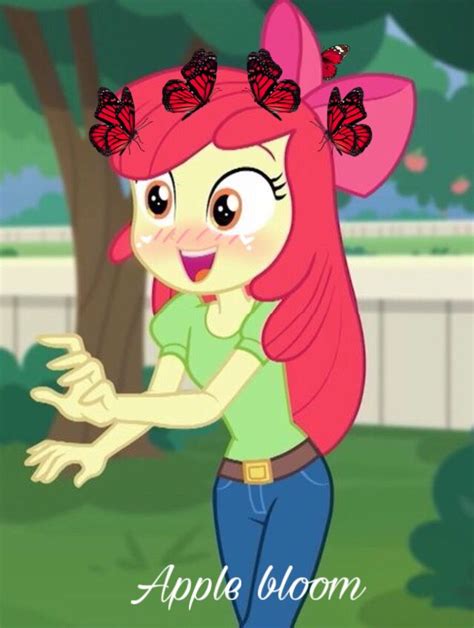 Apple Bloom ☻︎ My Little Pony Bloom Team Rwby