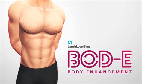 Bode 3d Body Enhancements For The Sims 4 Spring4sims The Sims Haut