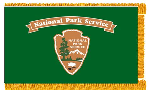 Us National Park Services Flags Are Made From High Quality Nylon All
