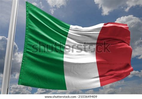 Flag Italy Italian Bandiera Ditalia Stock Photo 2103649409 Shutterstock