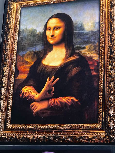 Mona Lisa Interactive Exhibit paris - johnrieber