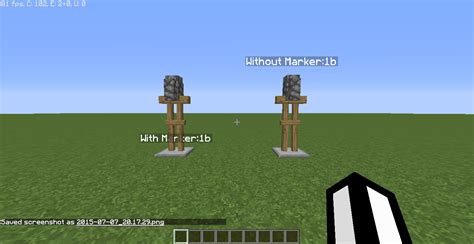Minecraft resource packs minecraft links minepick servers for minecraft crazy minecraft. The NBT tag "Marker:1b" made a position glitch of custom ...