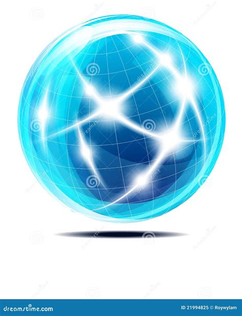 Globe World Sphere Stock Vector Illustration Of Communication 21994825