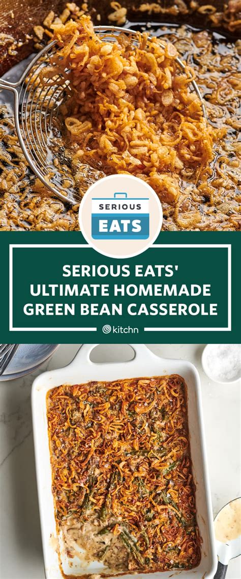 I Tried Serious Eats Green Bean Casserole Recipe The Kitchn