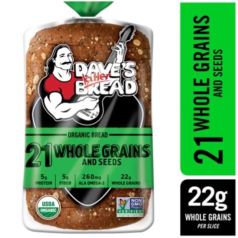 Dave S Killer Bread Whole Grains And Seeds Organic Whole Grain Bread