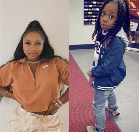 That Baby Look Just Like His Daddy Photo Of Siblings Reginae And Neal Carter Derails When